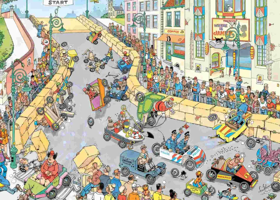 Puzzle Jan van Haasteren: Concurso Europeu da Canção