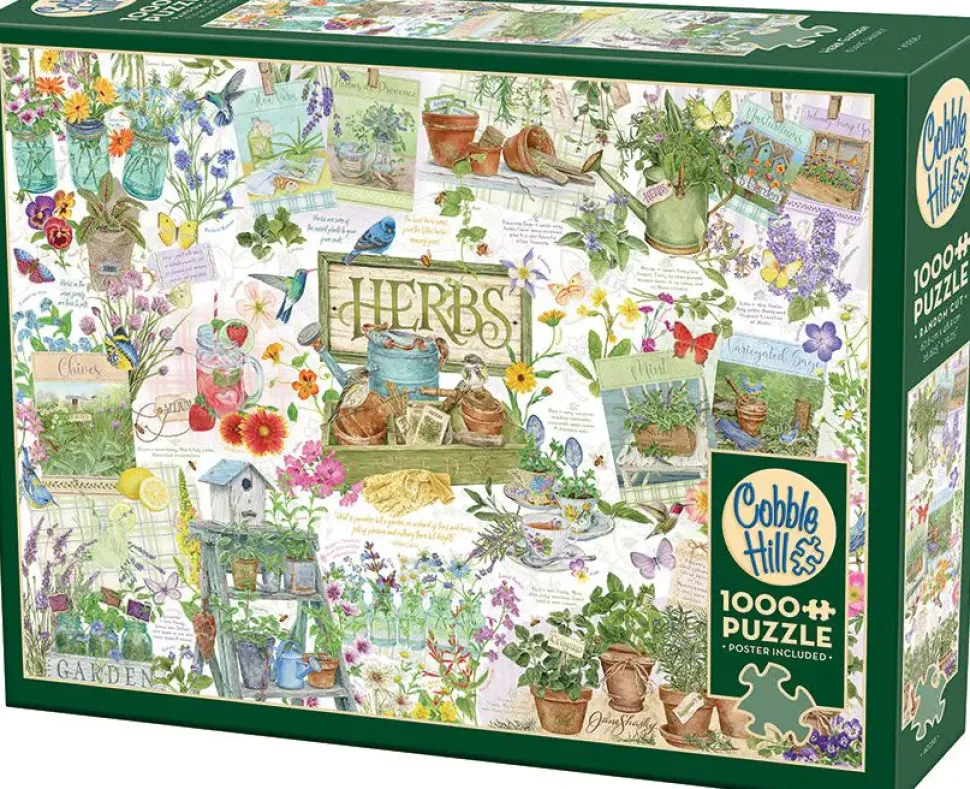 Puzzle Jardim de ervas