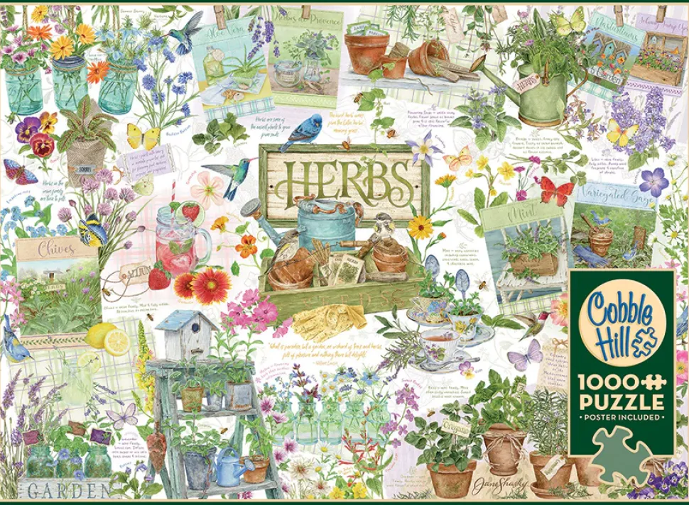 Puzzle Jardim de ervas