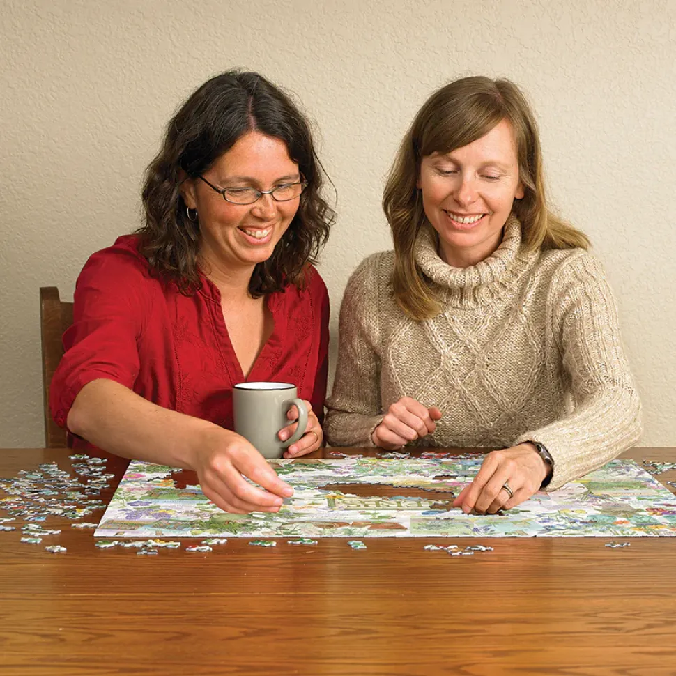 Puzzle Jardim de ervas