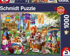 Puzzle Jardim de estimação louco