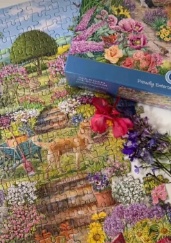 Puzzle Jardim em flor