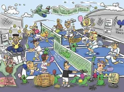 Puzzle Jogo de Pickleball