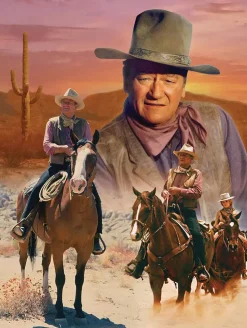 Puzzle John Wayne - the Cowboy Way