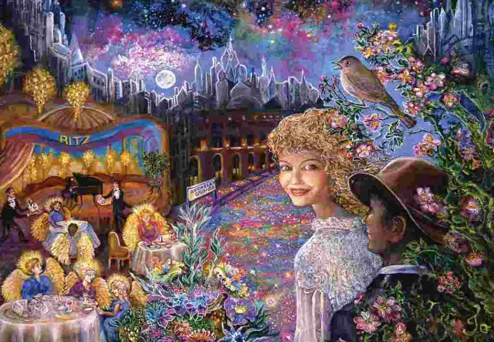 Puzzle Josephine Wall: Um rouxinol cantou na Berkeley Square