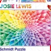 Puzzle Josie Lewis: Flor colorida