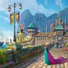 Puzzle Kinkade: Disney: Frozen