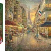 Puzzle Kinkade: Paris Café - madeira