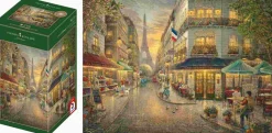 Puzzle Kinkade: Paris Café - madeira
