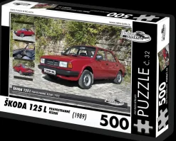 Puzzle 艩koda 125 L (1989) - volante à direita