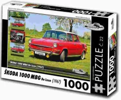 Puzzle 艩koda 1000 MBG De Luxe (1967)