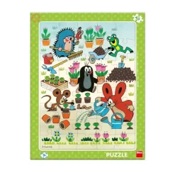 Puzzle Krtko záhradník 40 dielikov