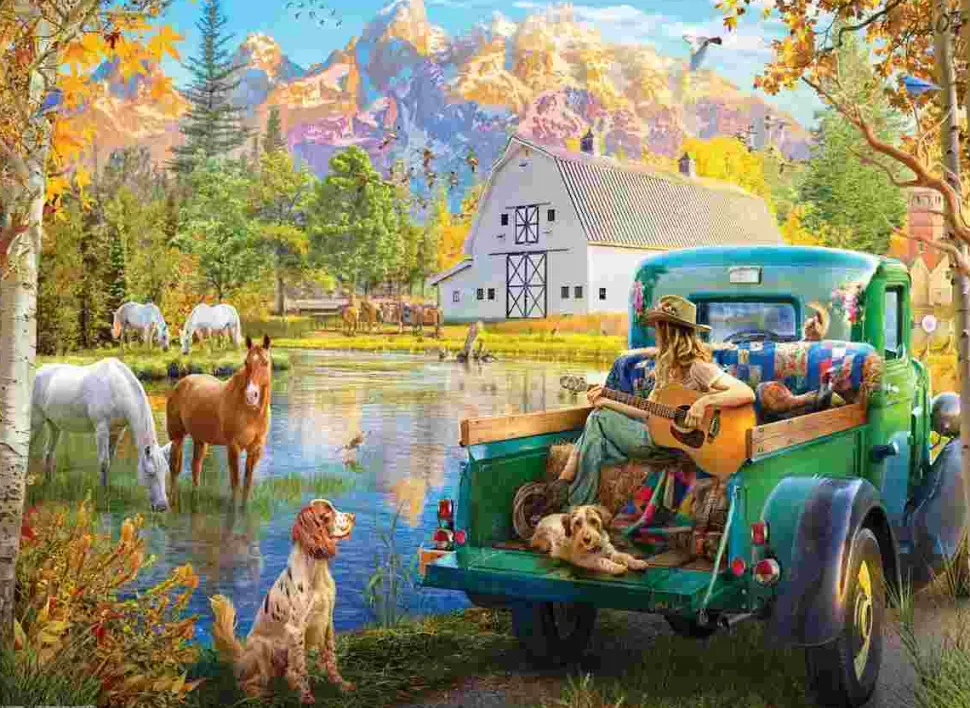 Puzzle Lago Cantante