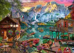 Puzzle Lago Di Braies, Itália
