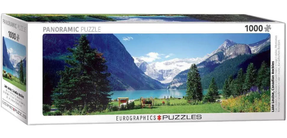 Puzzle Lago Louise, Montanhas Rochosas canadenses