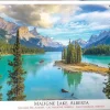Puzzle Lago Maligne, Alberta