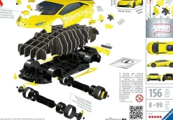 Puzzle Lamborghini Huracan Evo Amarelo