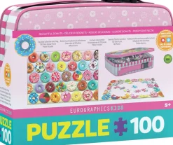 Puzzle Lancheira com donuts quebra-cabeça
