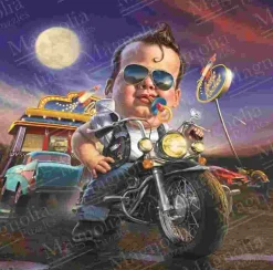 Puzzle Lanchonete Foguete Garrafa