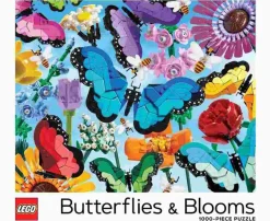 Puzzle Lego: Borboletas e Flores
