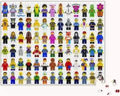 Puzzle LEGO: Minifigura