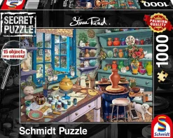 Puzzle Leia: Estúdio do artista