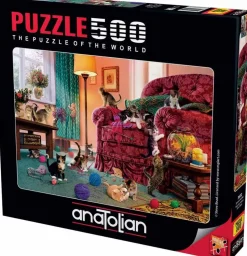 Puzzle Leia: Gatinhos travessos