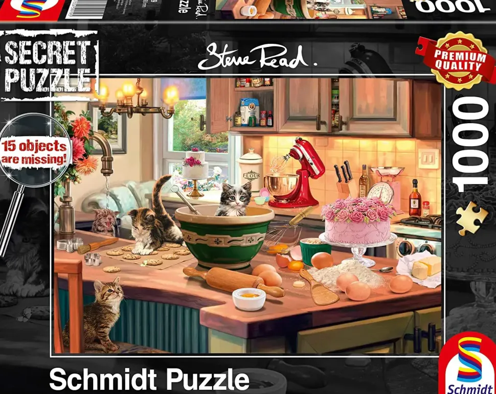 Puzzle Leia: Na mesa da cozinha