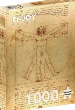 Puzzle Leoardo da Vinci: O Homem Vitruviano