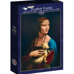 Puzzle Leonardo Da Vinci: Dama com Arminho, 1489
