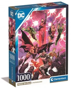 Puzzle Liga da Justiça compacta da DC Comics