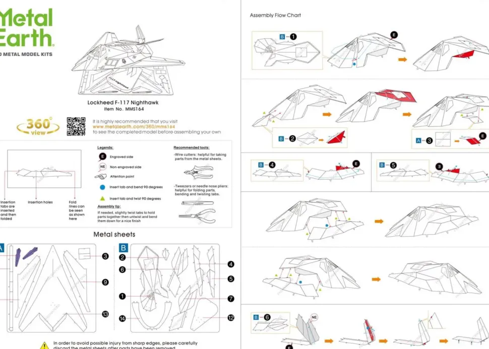 Puzzle Lockheed F-117 Nighthawk