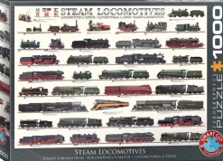 Puzzle Locomotivas a vapor