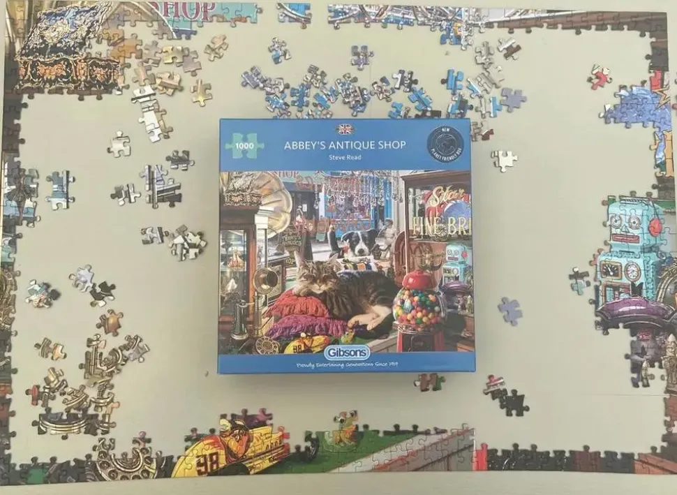 Puzzle Loja de antiguidades das Abadias