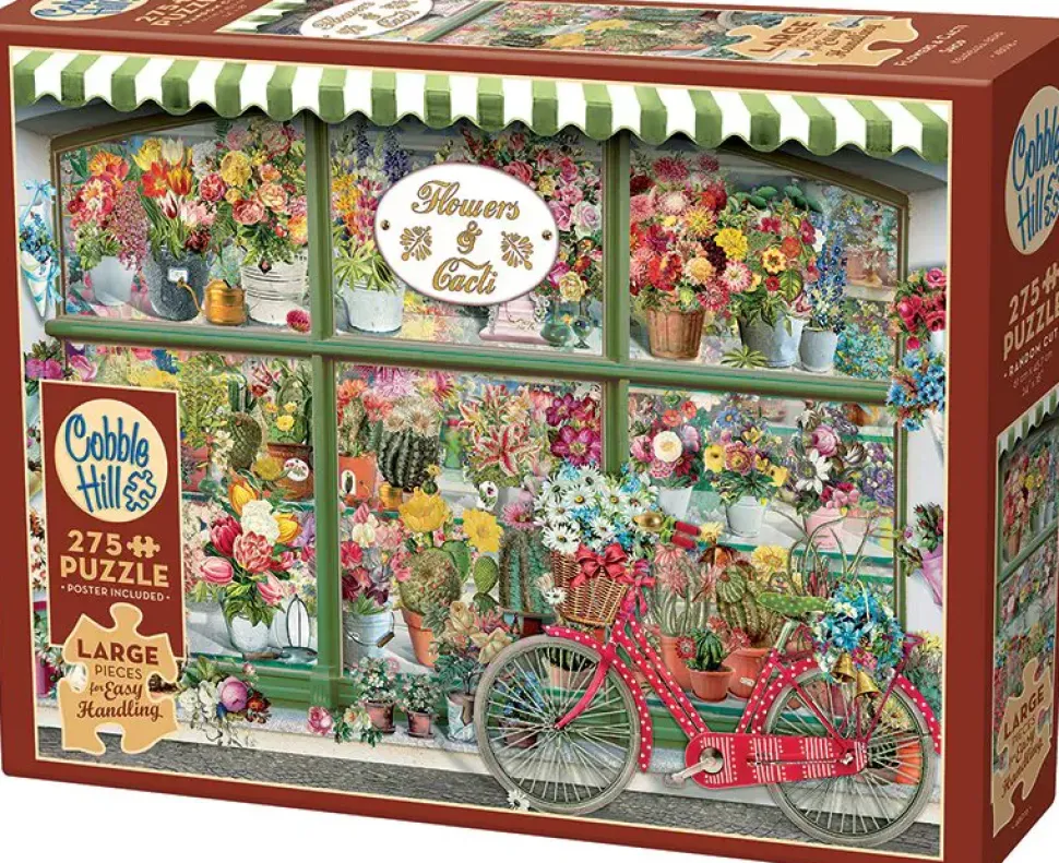 Puzzle Loja de Flores e Cactos