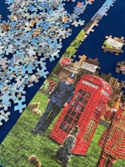 Puzzle Londres ligando para