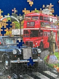 Puzzle Londres ligando para