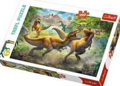 Puzzle Lute com os tiranossauros