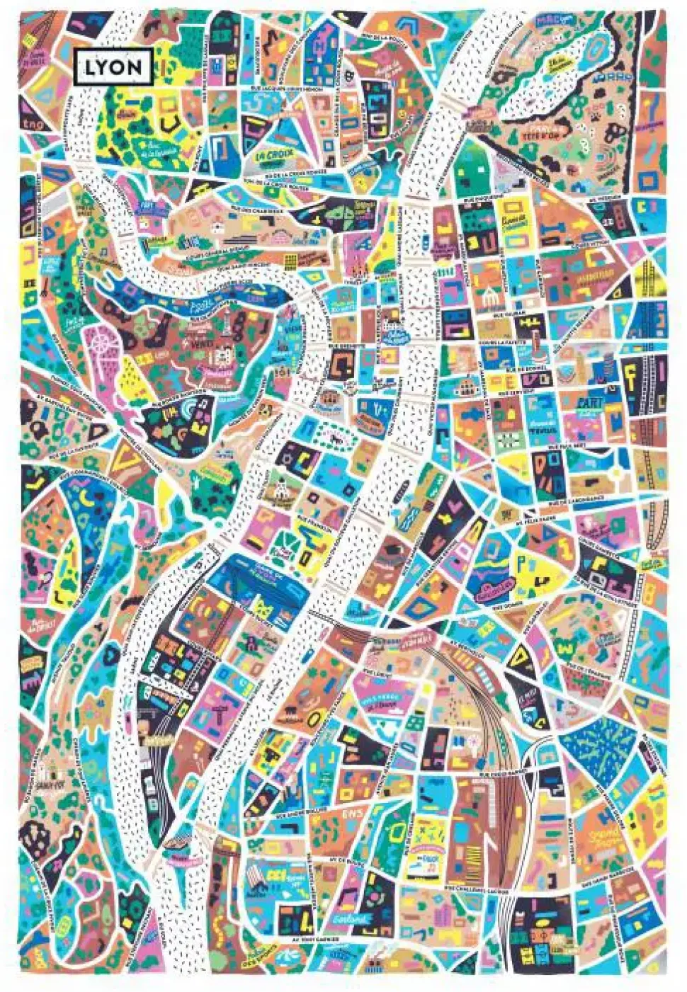 Puzzle Lyon, França