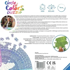 Puzzle Mandala rodada