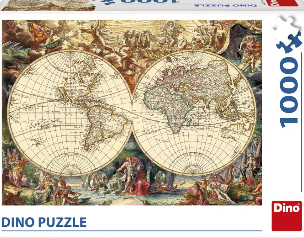 Puzzle Mapa do mundo antigo