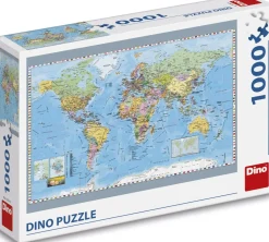 Puzzle Mapa político do mundo