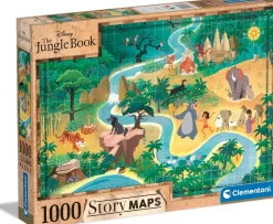 Puzzle Mapas de Histórias: O Livro da Selva