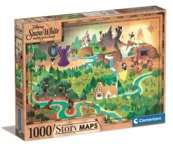 Puzzle Mapas históricos: Branca de neve