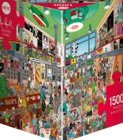 Puzzle Marc Herold: Loja de discos