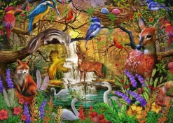 Puzzle Marchetti Ciro: Floresta Dourada