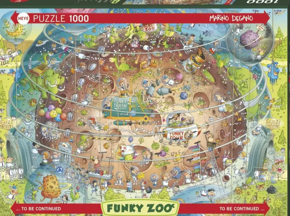 Puzzle Marino Degano: Habitat Cósmico