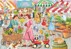 Puzzle Mercado da primavera de Smallburg