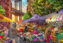 Puzzle Mercado de flores do Brooklyn