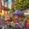 Puzzle Mercado de flores do Brooklyn